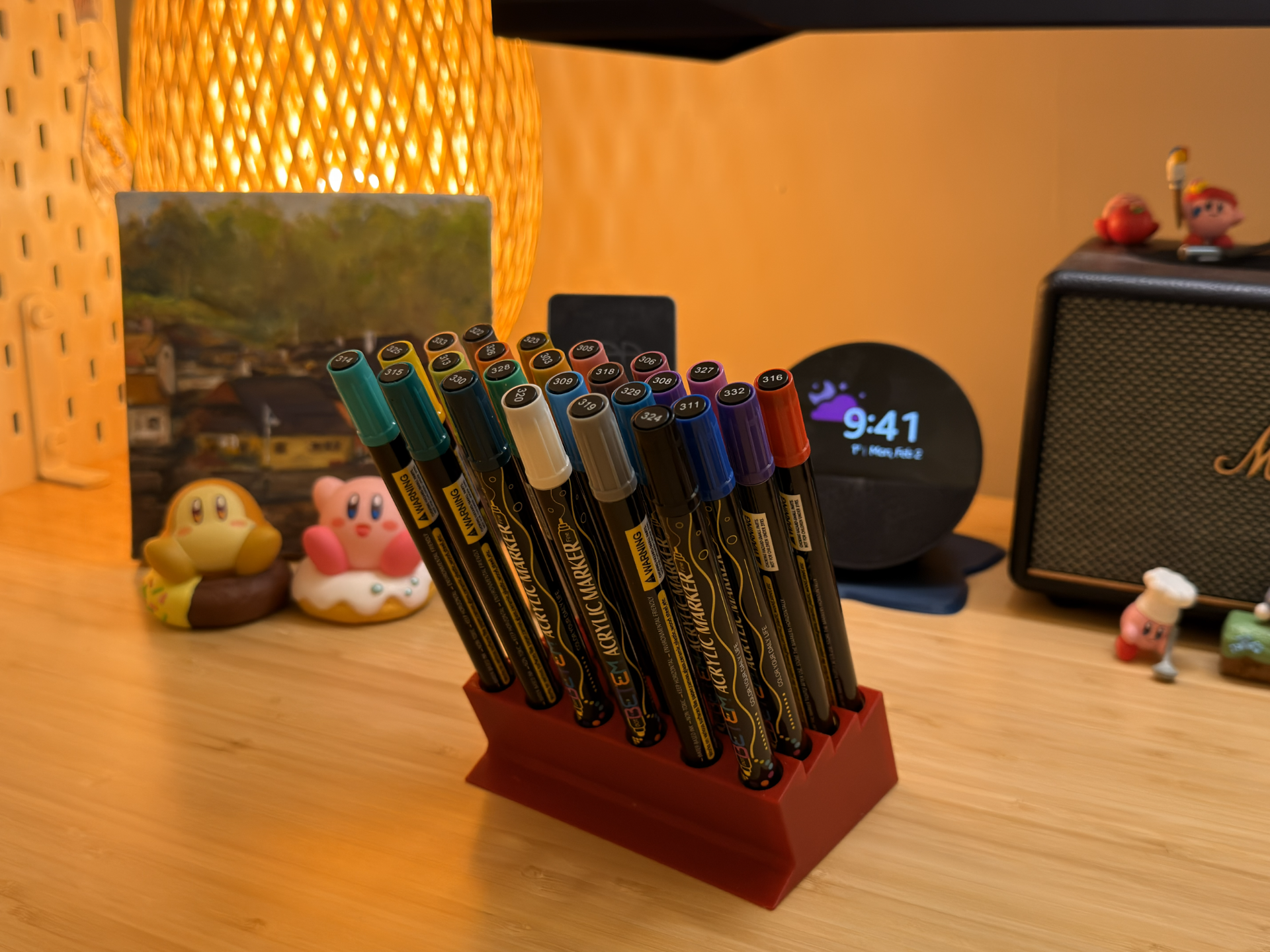 BETEM Marker Organizer (24 Colors)