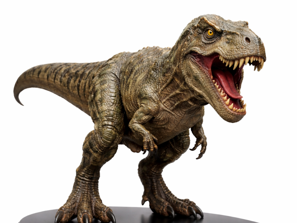 TIRANOSSAURO REX ESTATUETA PARA PINTAR