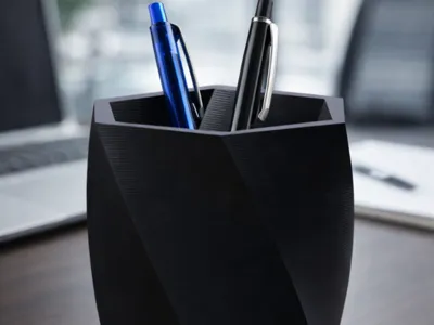 Modern pen holder