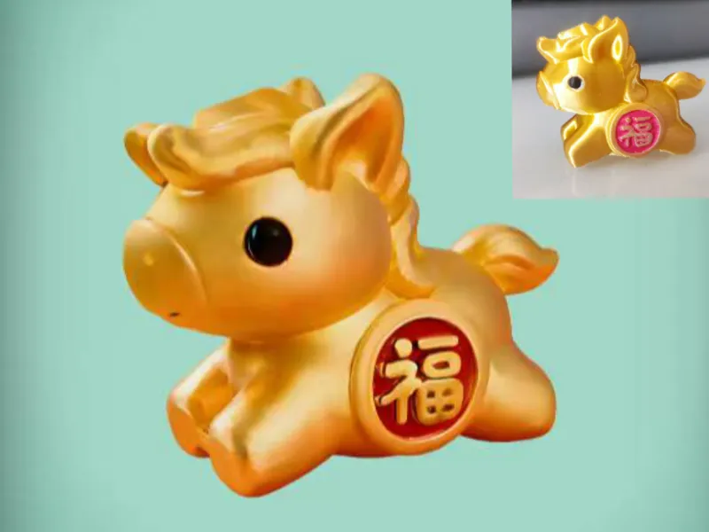 Q版小马 迷你马 小马 可爱马