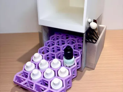 Multi-Layer Paint Storage Rack
