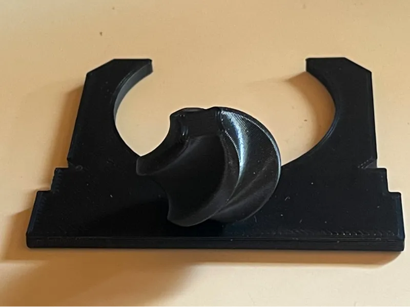 Filament display spiral ball model holder