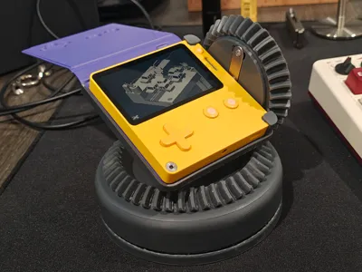 Lecturn for Playdate - One-handed play dial