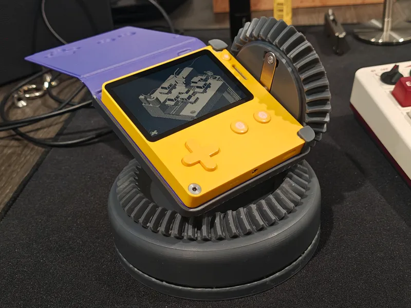 Lecturn for Playdate - One-handed play dial