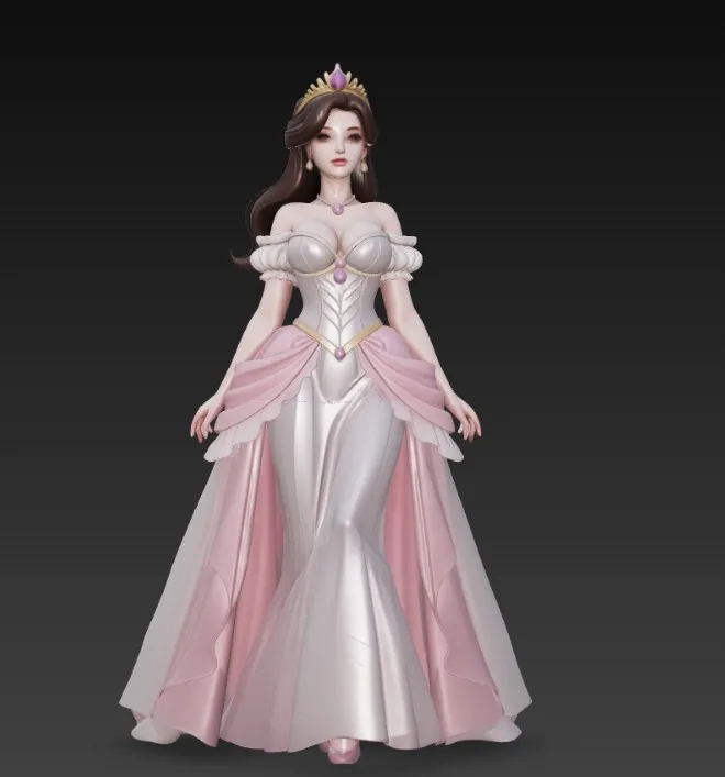 princess 3 - Free 3D Print Model - MakerWorld
