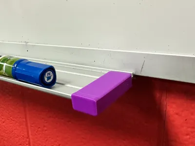 White Board Shelf Endcap Guard