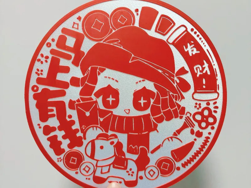 第五人格求生版新春窗花 马上有钱 法罗 画家 杂技 机械师 慈善家