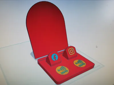 NFC Advertising Display Stand