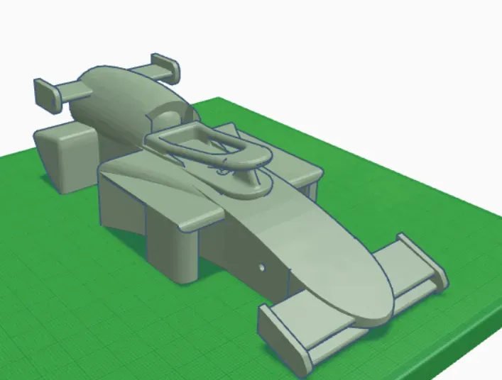 Stem Racing Car Rendering coche para STEM RACING antes conocido como F1 in school - Modelo de ...