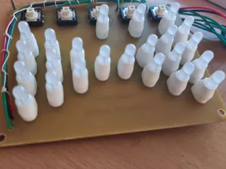RGB diod holder