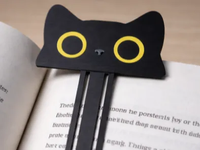Cat bookmark