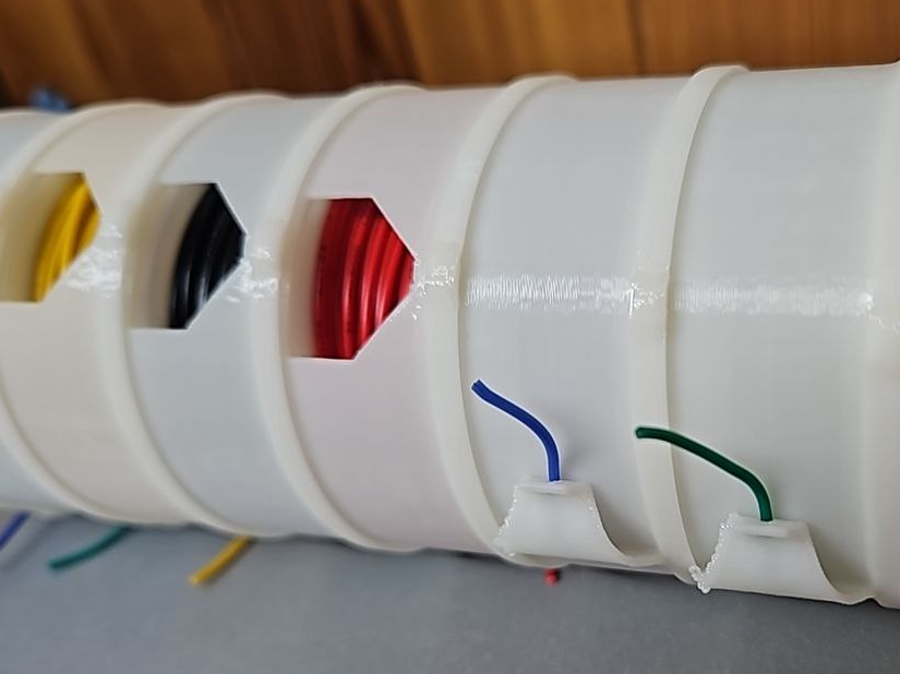 Stackable wire dispenser 