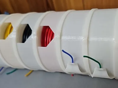 Stackable wire dispenser 