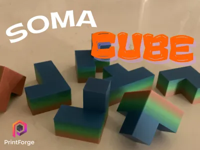 Soma Cube Puzzle!