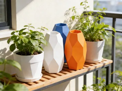 Polygonal Vase
