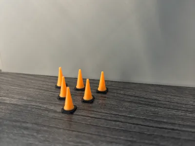 1/64 scale traffic cone