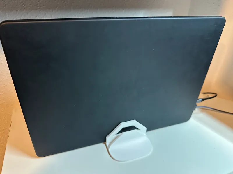 Macbook Air and Magic Keyboard Stand