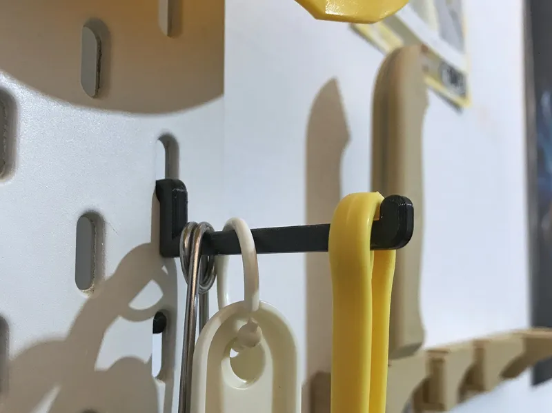 Ikea Skadis hook with better tolerances