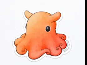 Dumbo octopus By me