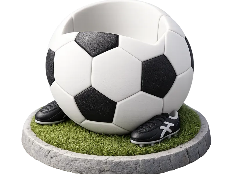 Football Ball Phone Holder
