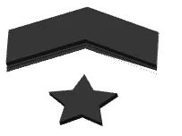 Customizable Desktop Nameplate B/W