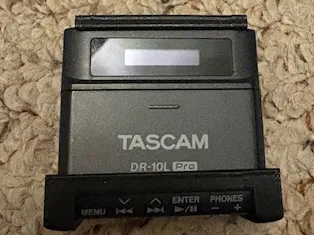Tascam DR-10L Pro clip