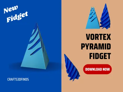 Vortex Pyramid Fidget