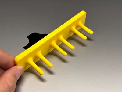 Minimalist Toothbrush Holder - Wall-Mounted Toothbrush