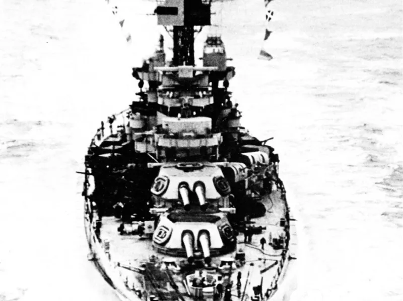 USS Maryland BB-60 Hueforge