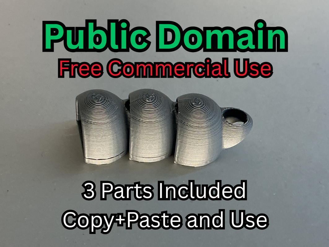 Articulated Toy Template - Free Flexi Joint