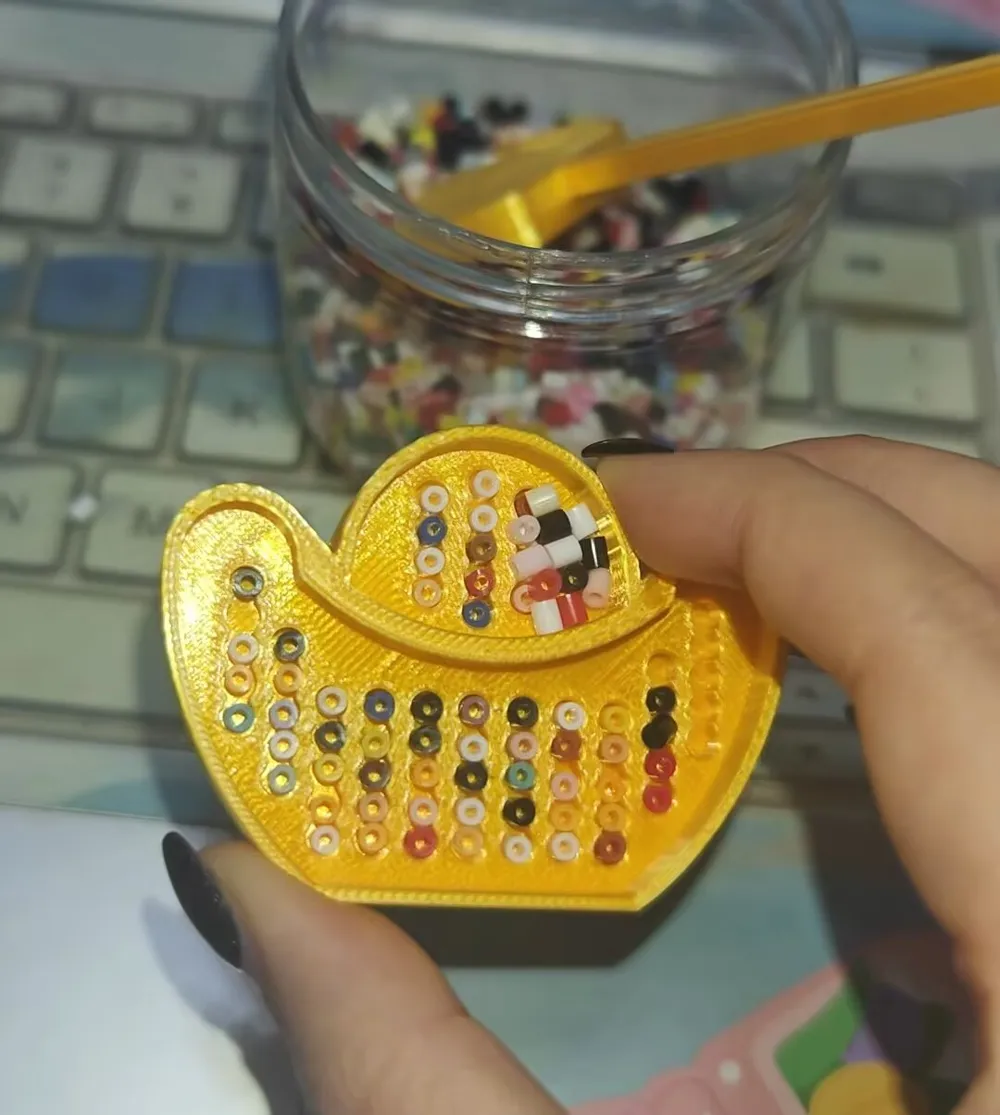 Gold Ingot Perler Bead Display Stand - Free 3D Print Model - MakerWorld