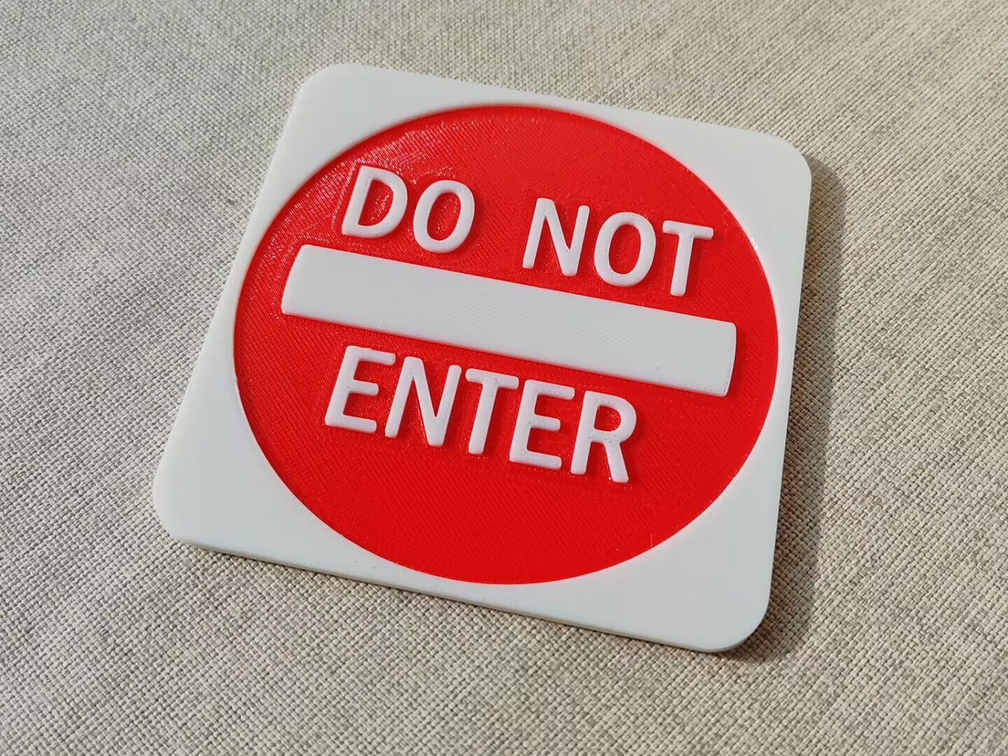 禁止入内 DO_NOT_ENTER 冰箱帖