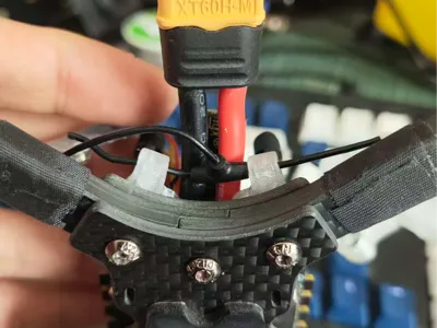 Racing Drone Receiver Antenna Mount