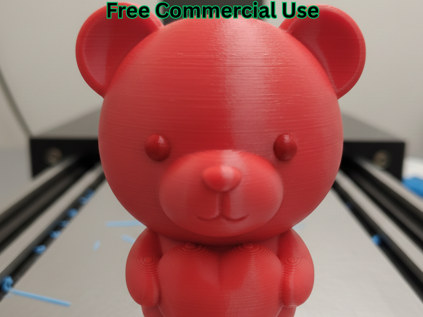 Heart Bear Valentine Figure