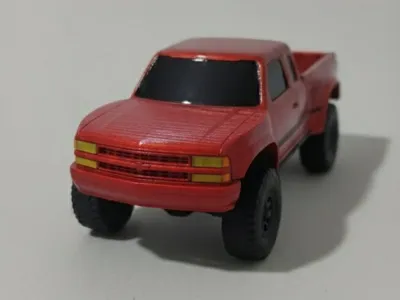 rc Chevrolet Silverado PreRunner body