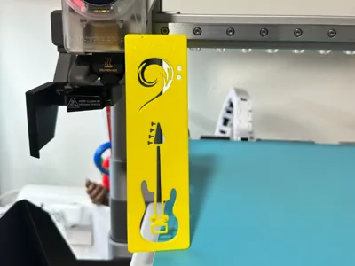 Bass clef bookmark