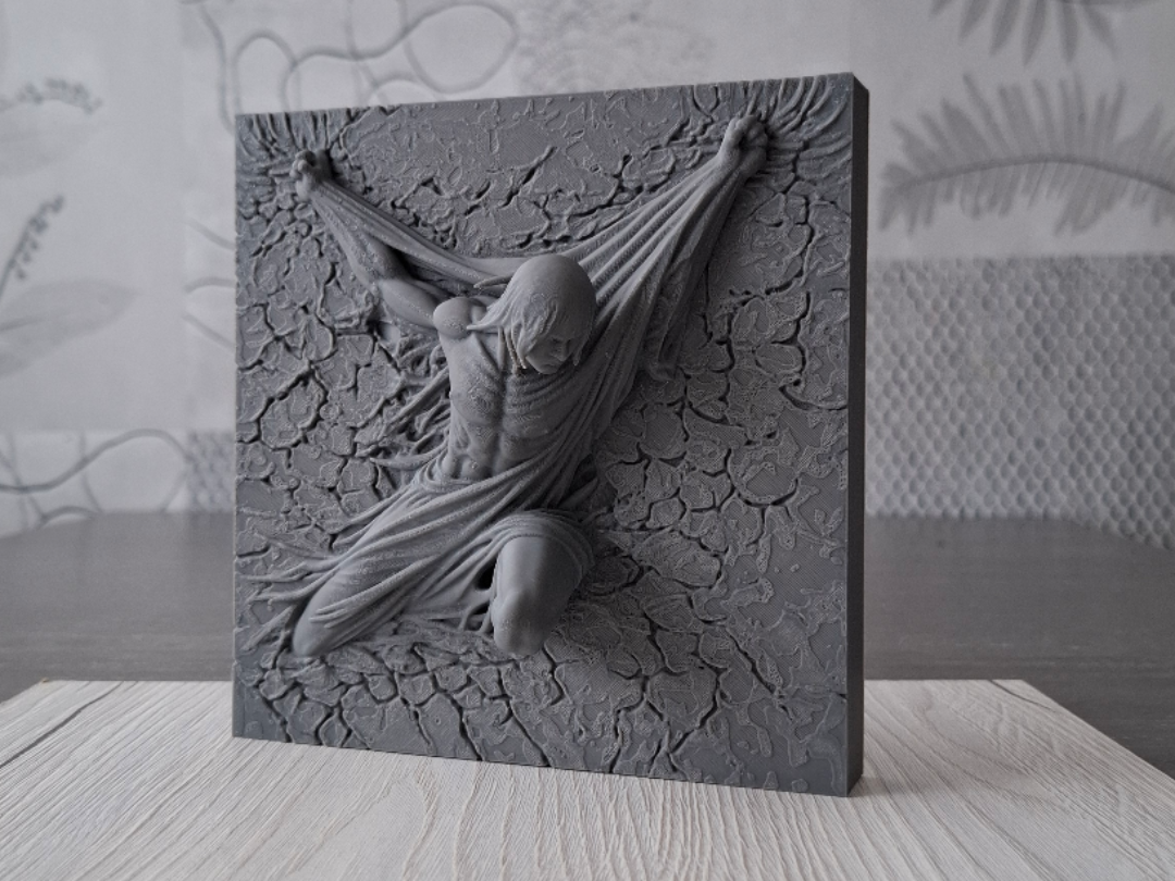 Emergence 5 - Relief Sculpture