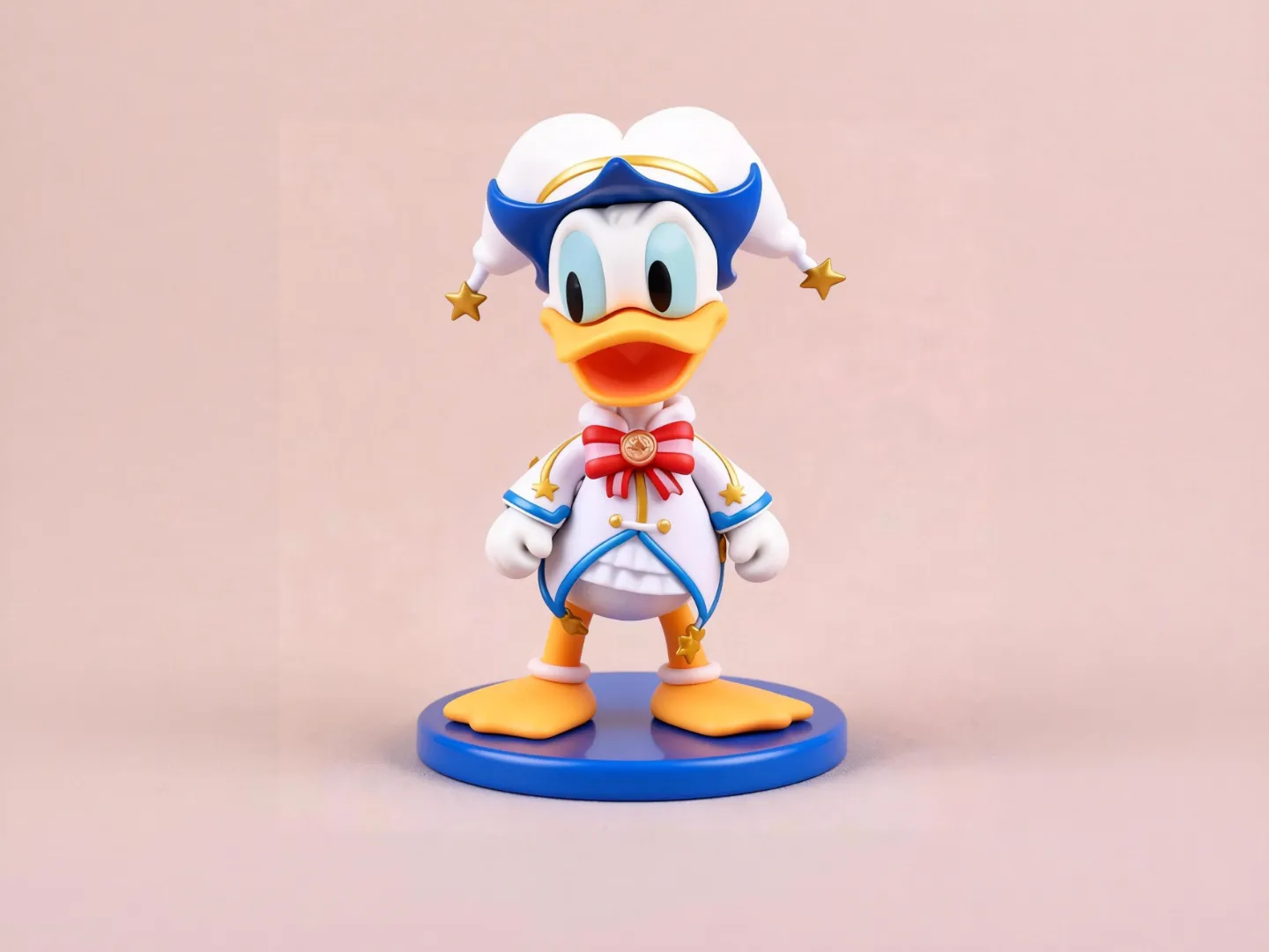 Donald Duck Dressed Up - Mickey Mouse Clubhouse Disney Merchandise Figurine Ornament - Children's Coloring Toy