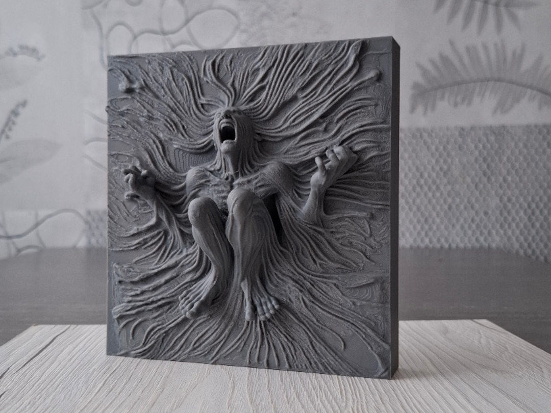 Emergence 6 - Relief Sculpture   