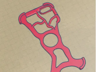 Iphone 8/se 2nd/3d gen skeleton case