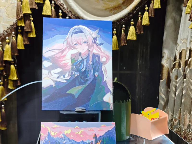 星穹铁道 流萤老婆 叠色打印