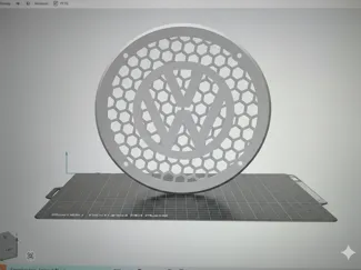 VW Logo Speaker Grill / Custom Mesh