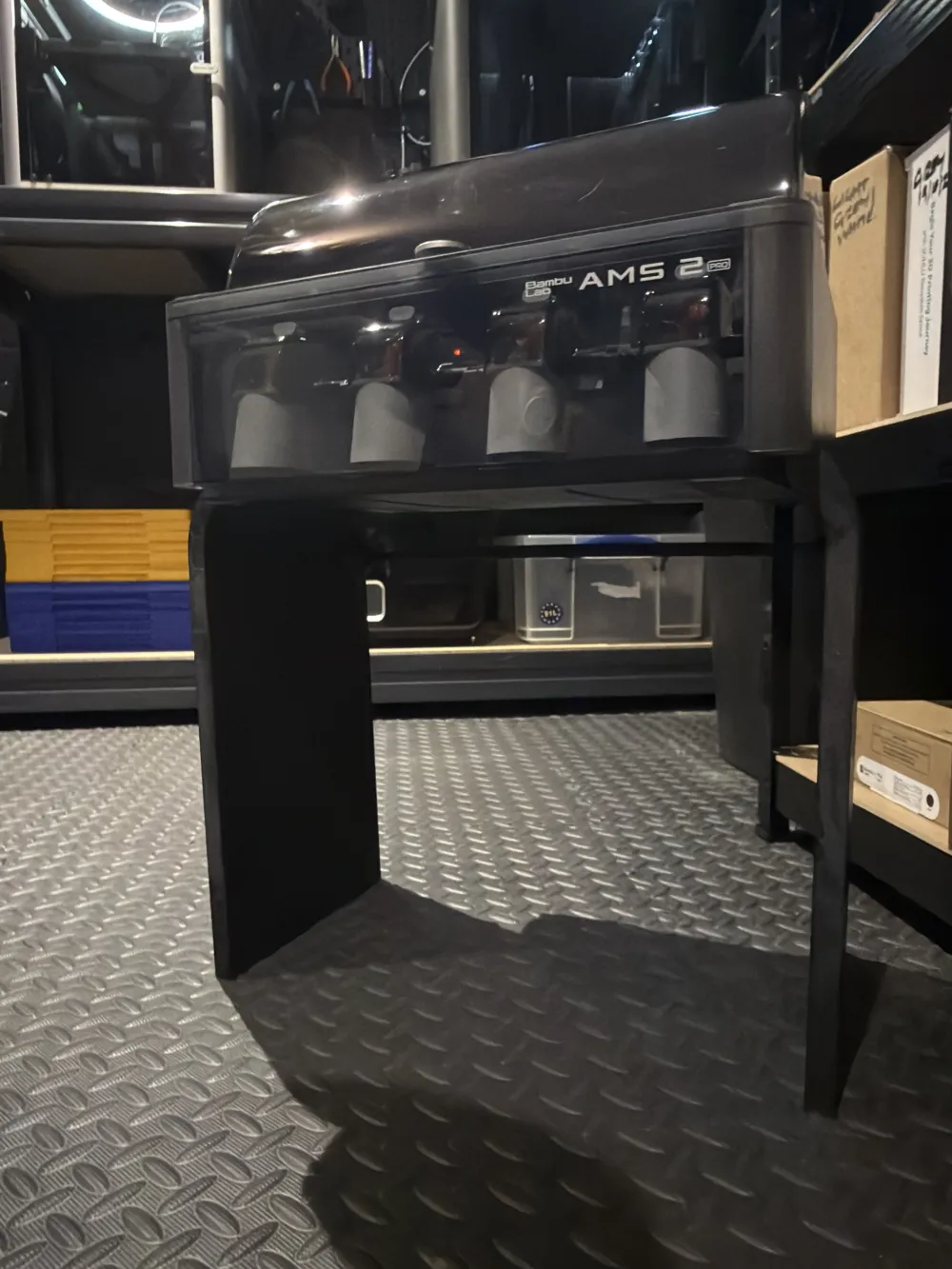 AMS Pro 2 Stacking Stand - 3 x Slot Version - Free 3D Print Model ...