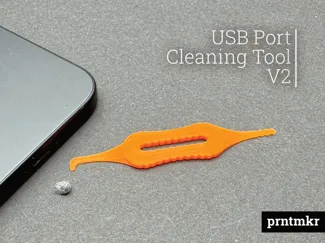 USB Port Cleaning Tool - V2 - Durable & ergonomic