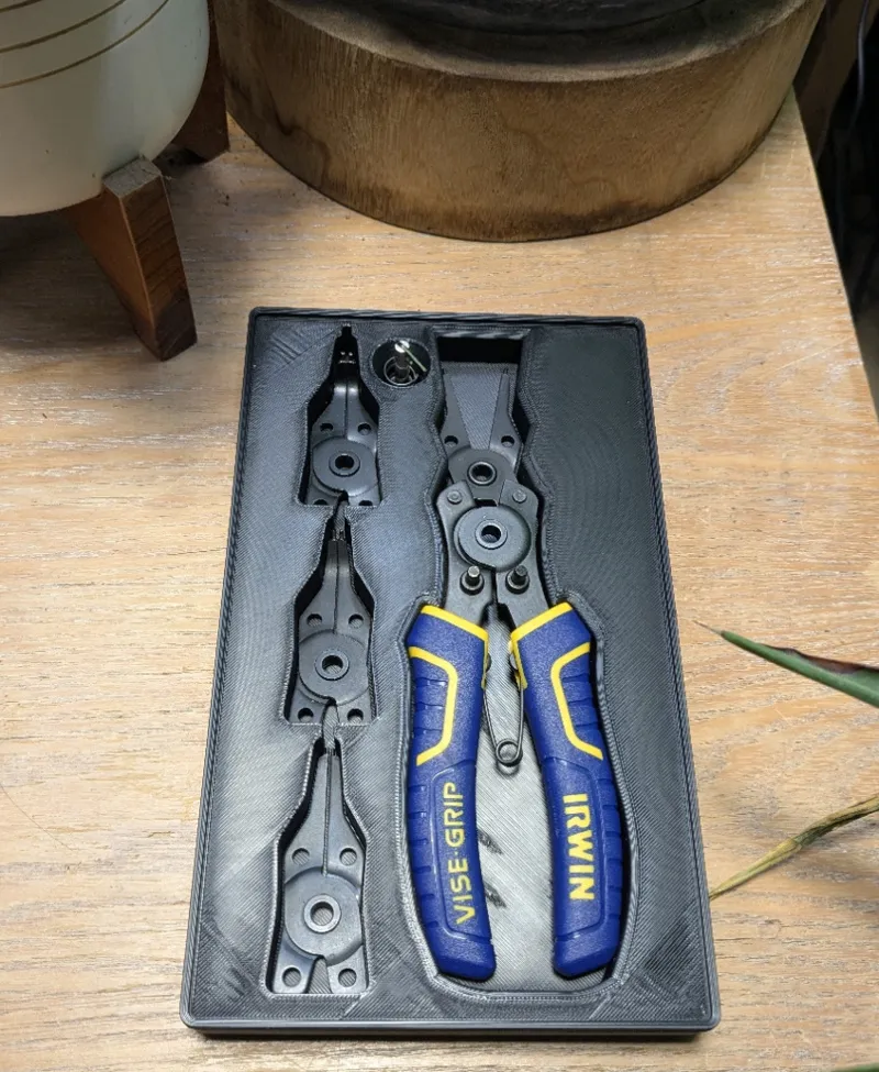 IRWIN Snap Ring Pliers - Gridfinity Bin