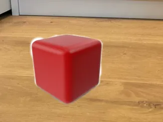 Cube with rounded corners 