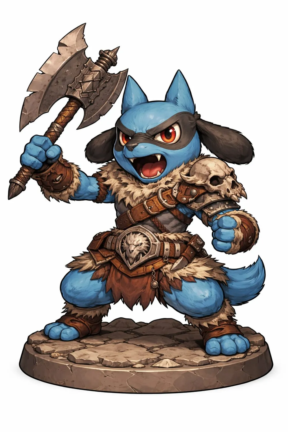 Riolu STL - Free 3D Print Model - MakerWorld