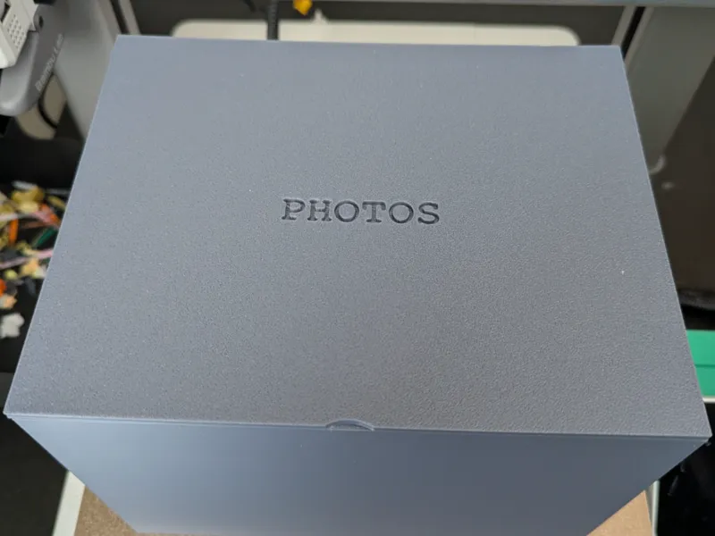 5x7 Photo Storage Box