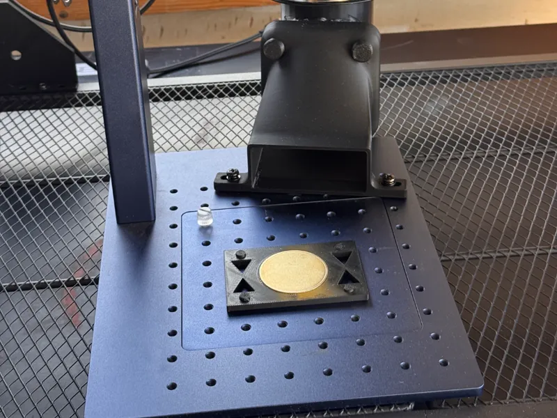 Fiber Laser 4in Air Duct with 90°