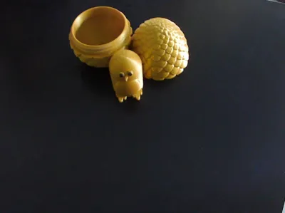 penguin and dragon egg